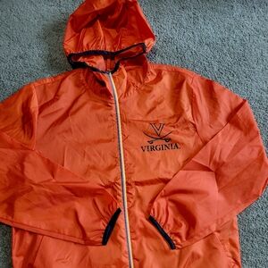 WOMEN'S VIRGINIA CAVALIERS WINDBREAKER WEATHER PROOFJACKET SIZE SMALL NEVER WORN
